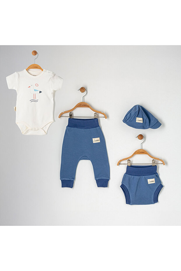 Martı Temalı 4’lü Set - 1