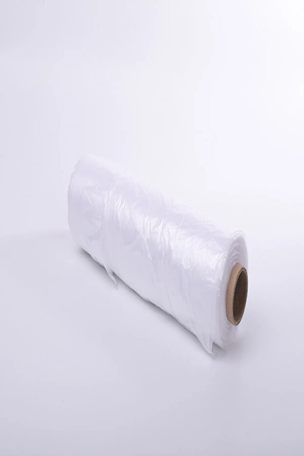 Orta Boy Rulo Poşet 200'lü 25x45 CM Market Manav Poşeti Şeffaf Renk Meyve Sebze Poşeti Hışır - 2