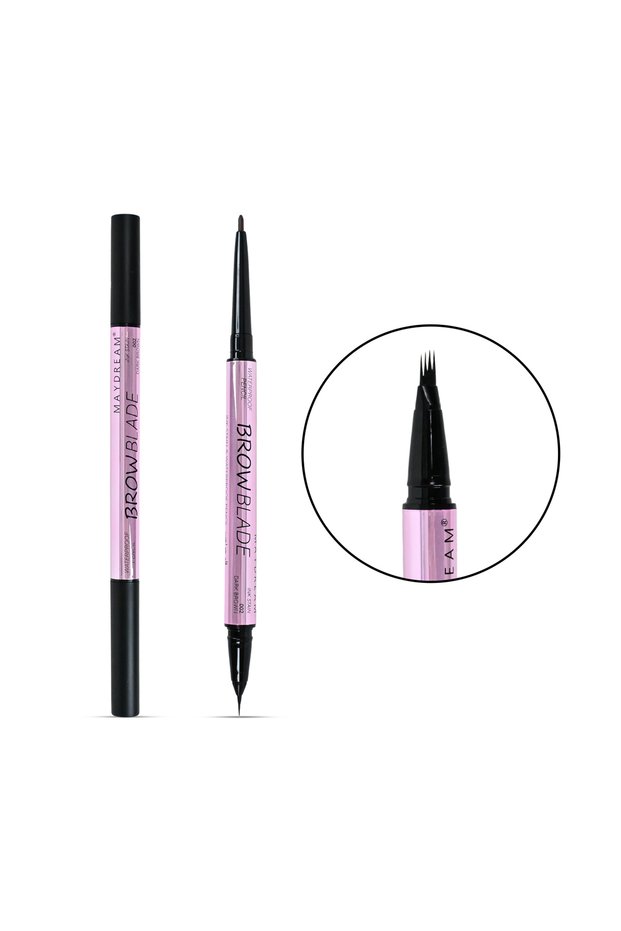 قلم حواجب احترافي MAYDREAM® BROW BLADE برأسين | مقاوم للماء