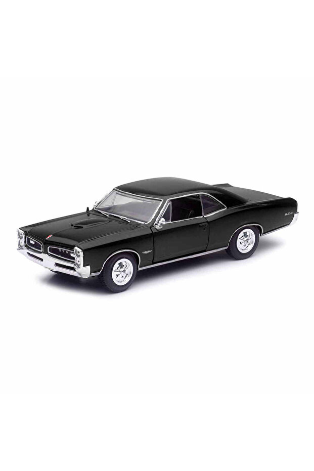1:25 Muscle Model Car - 1966 Pontiac Gto - Black