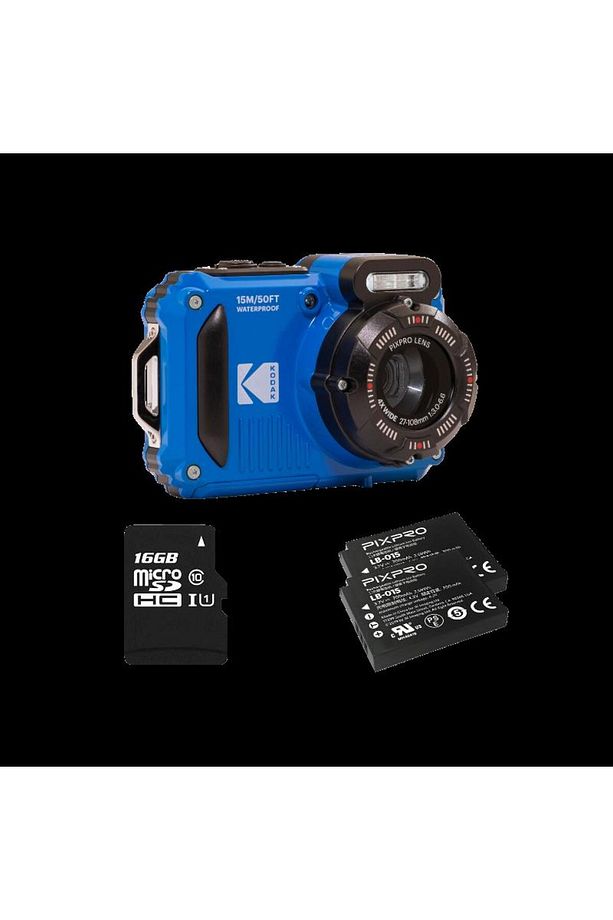 Pixpro WPZ2/4x Su Altı Fotoğraf Makinesi + 16GBSD + 2.LİTYUM PİL - 7