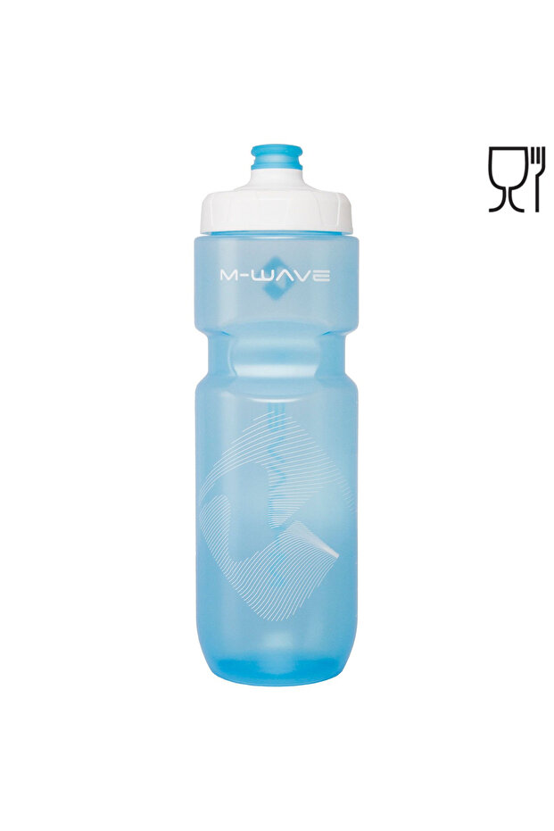 Plastic Bottle Transparent Blue 750 ml - 2