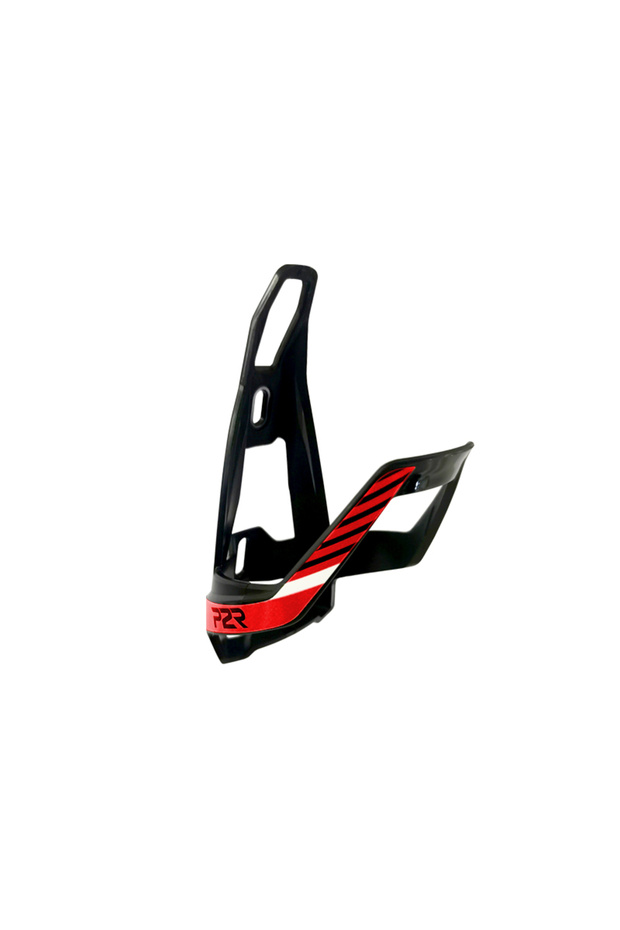 Hugg Bicycle Bottle Holder Black-red adaptable for various frames - 1