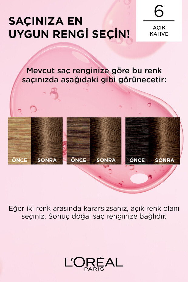 L'oréal Paris Excellence Creme Saç Boyası - 6 Açık Kahve - 7