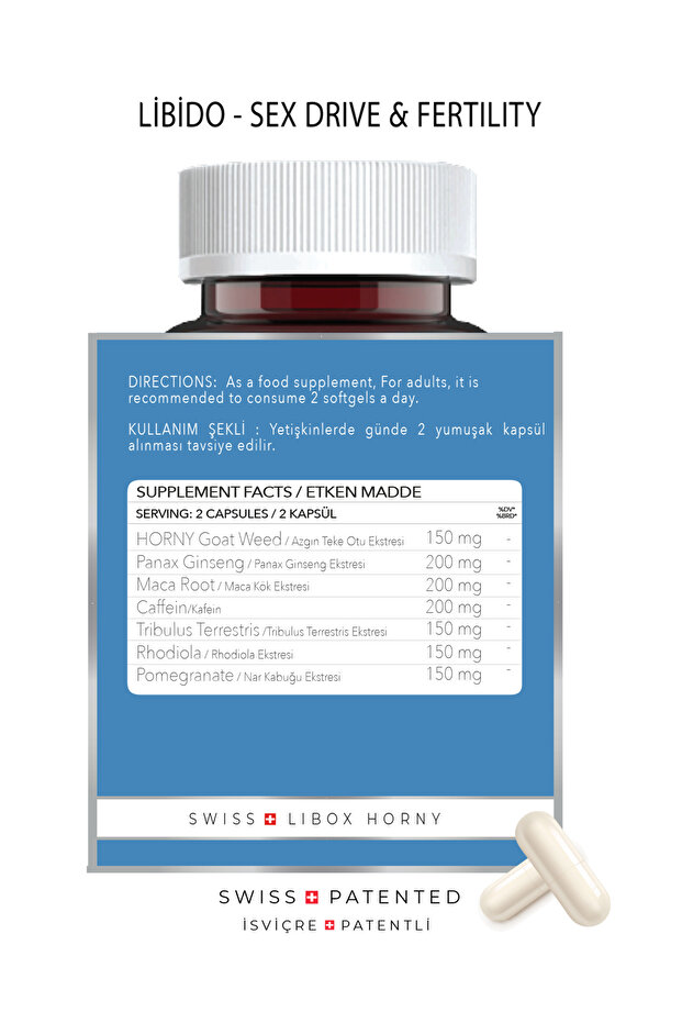 Libox Horny 60 Kapsül - 2