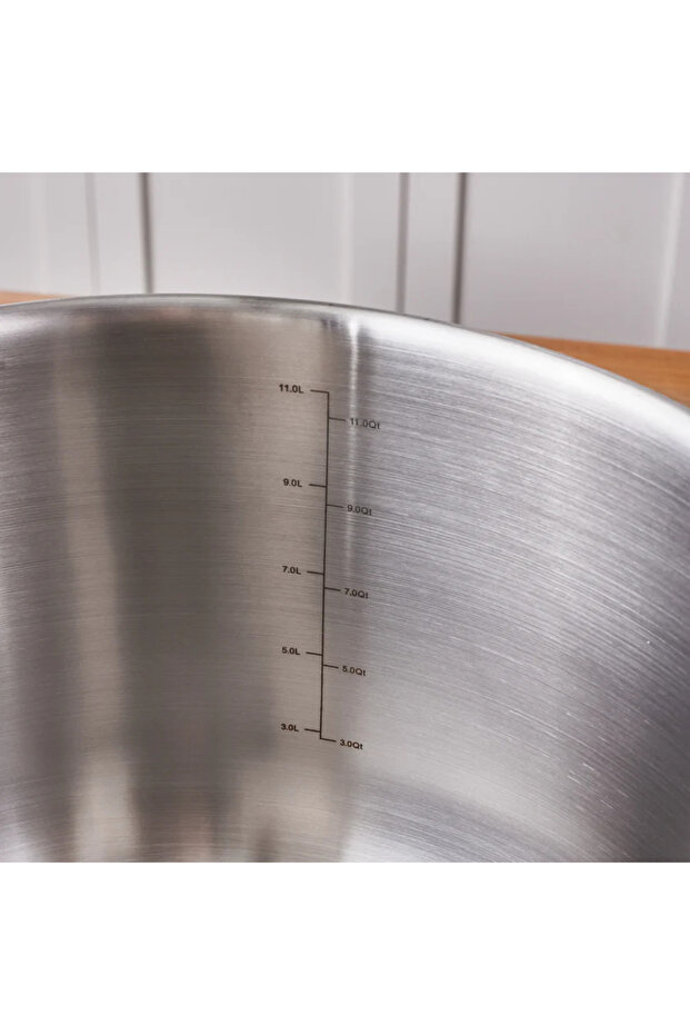 Elite rozsdamentes acél indukciós főzőedény fedővel, 30 cm, ezüst színű - 5