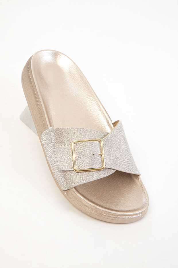 Arany matt női papucs 20796 - 5