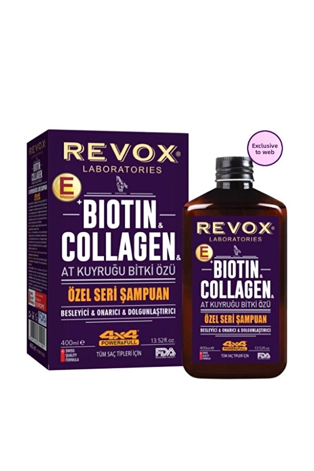 Biotin Collagen Ponytail Plumping Shampoo 400 ml