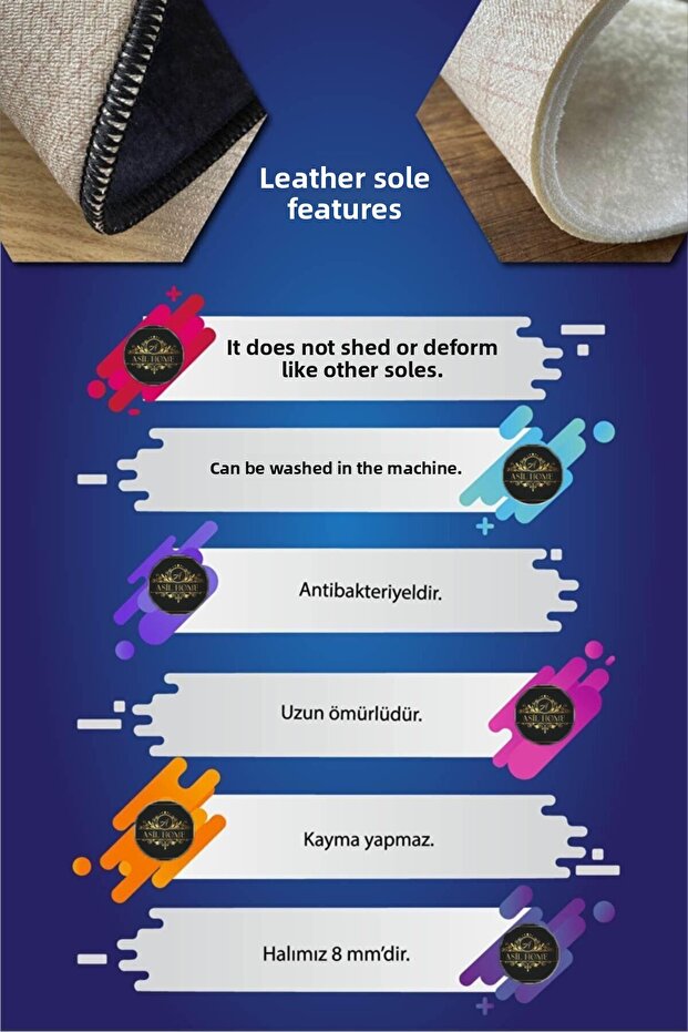 مجموعة حصيرة الحمام البيضاوية - 3