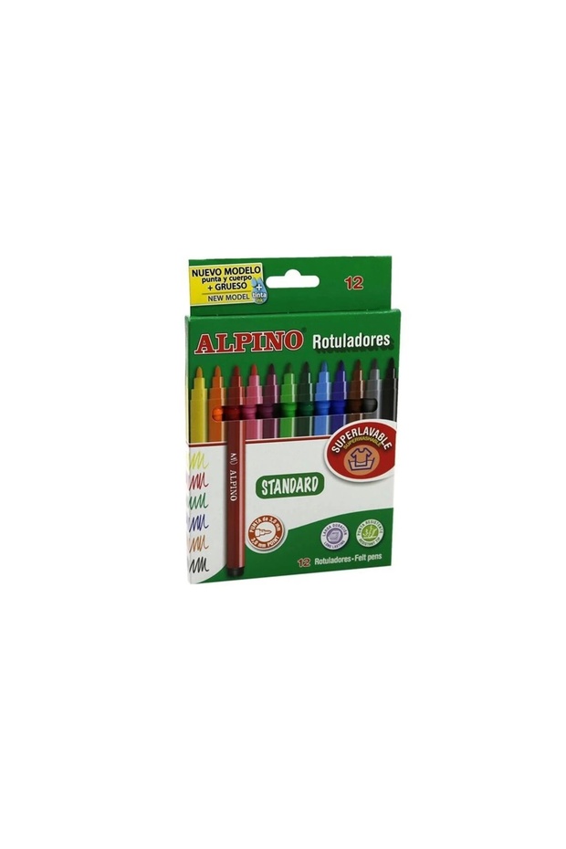 12 Color Felt Tip Pens Ar-1002