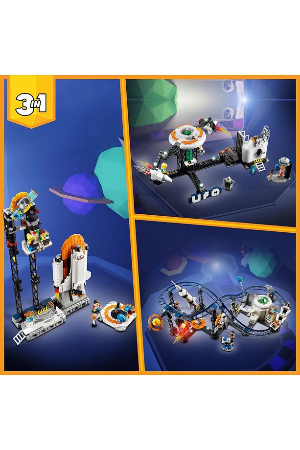 ® Creator Uzay Hız Treni 31142 - 9+ Yaratıcı Oyuncak Yapım Seti (874 Parça) - 6