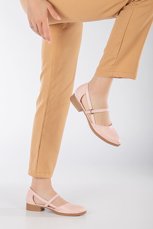 Mary alacsony sarkú bőrcipő - 7