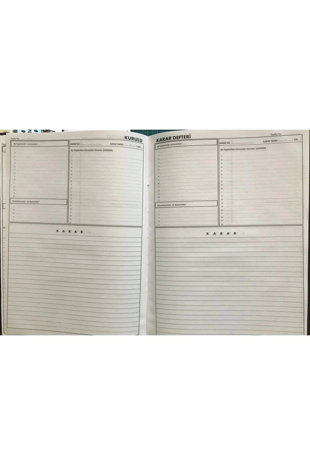 Kurul Karar Defteri - 2