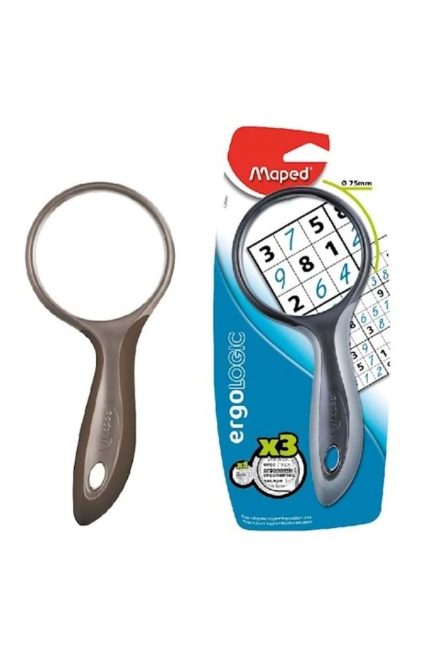 Ergologic Magnifier*3 75mm Diameter Gray - 1
