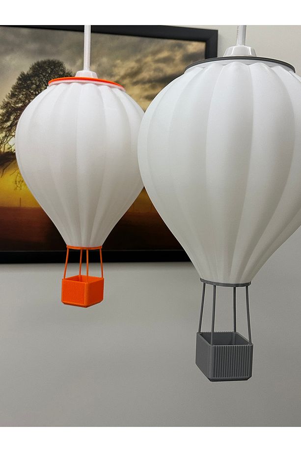 Sıcak Hava Balonu Avize Kapadokya Havası Evinizde – Modern Sarkıt Lamba Modeli - 3