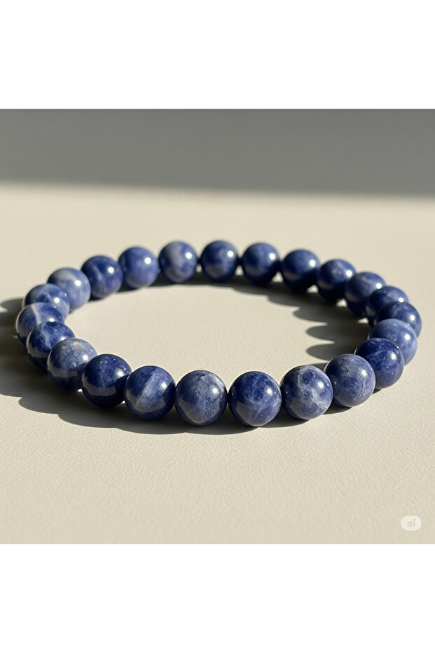 Sodalite Natural Stone Bracelet Sky Tones for Women and Men