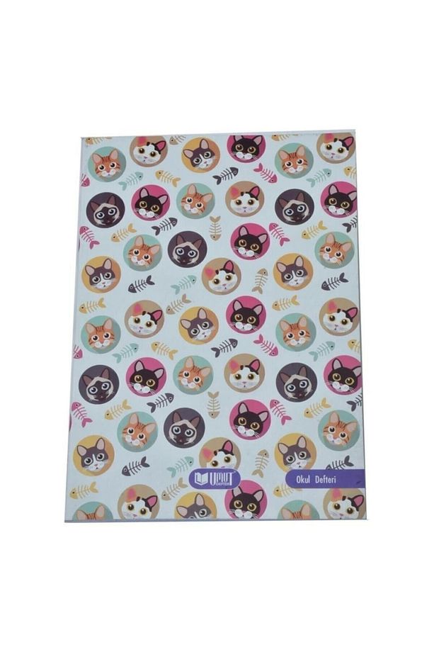 Karton Kapaklı 80 Yp. Kareli A5 Defter - 1