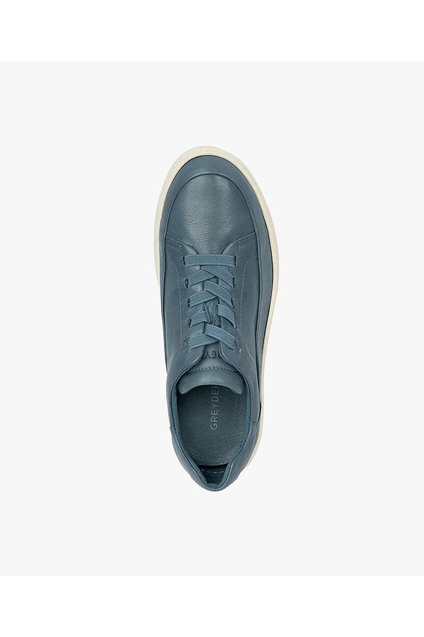 Kadın Kot Mavi Hakiki Deri Sneaker Ayakkabı 5Y2FA59052 - 4