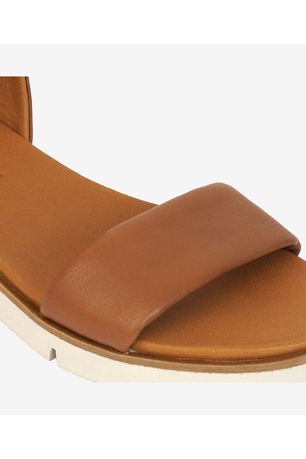 Kadın Taba Hakiki Deri Sandalet 3Y2CS50715 - 4