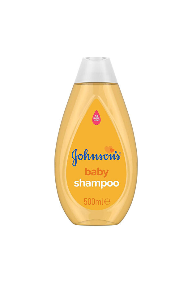 Johnson's Baby Shampoo 500 ml No More Tears® Gentle Clean for Soft, Shiny Hair & Sensitive Scalp