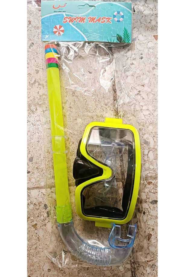 Maske ve şnorkel set yeni model geniş ekran ithal kaliteli ürün. - 3