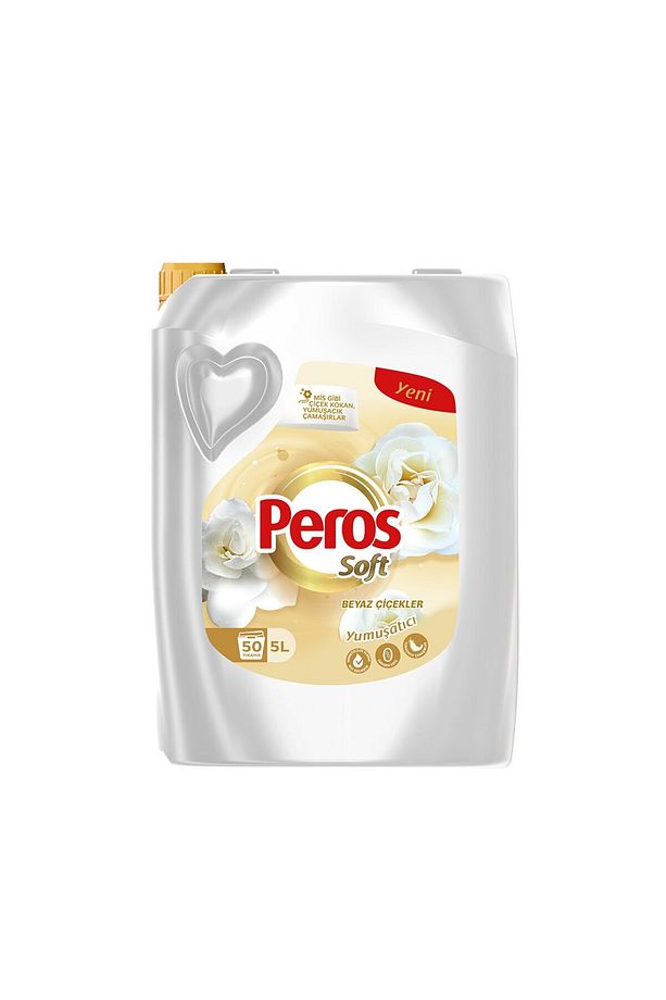 Soft Beyaz Çiçekler Yumuşatıcı 5 L - 2