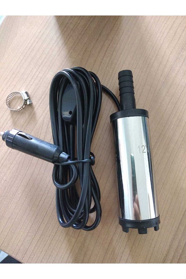12 Volt Mini Küçük Sıvı Aktarım Pompası Çakmaklık Girişli - 1