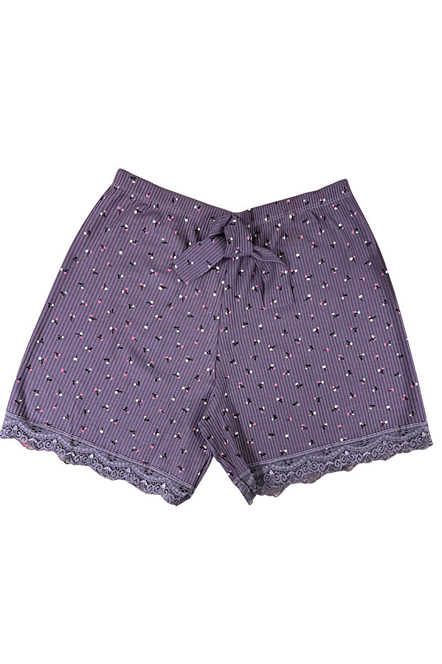 Women's Pajama Bottoms Shorts Boxer Cotton Ultra Stretchy Comfortable Fabric Patterned