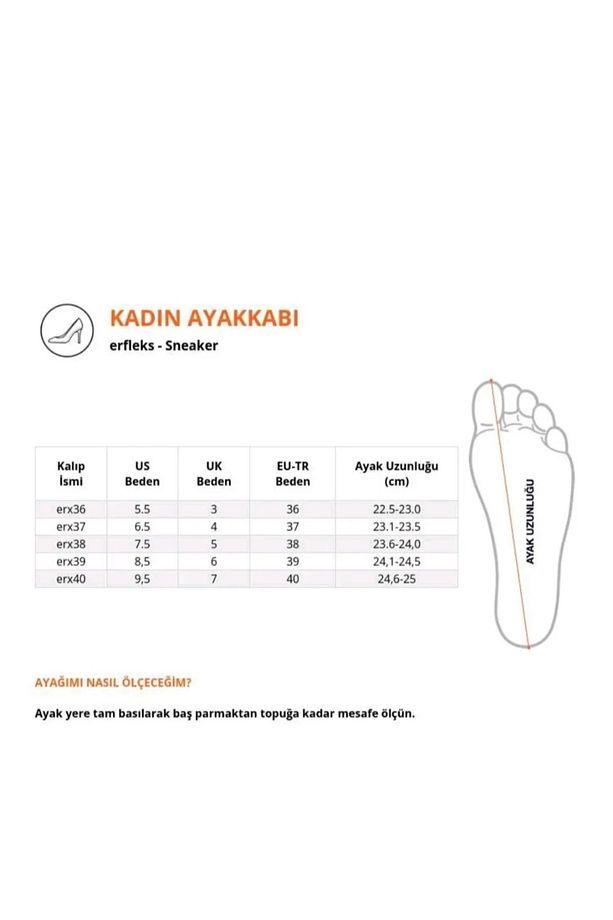 00s Kaydırmaz Taban Spor Ayakkabı - 5