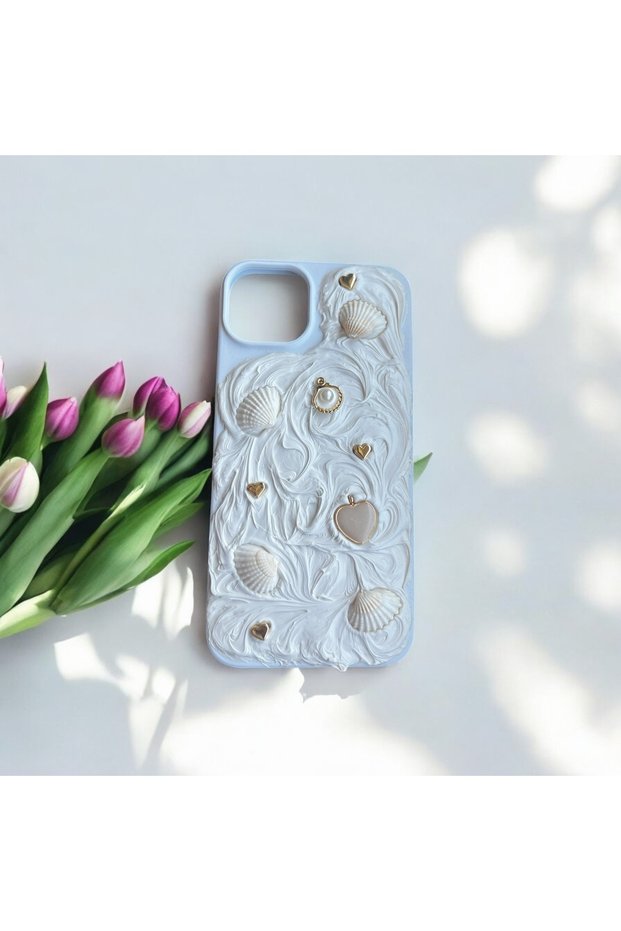 Aura Garden Apple iPhone 12 and 12 Pro Compatible Phone Case with Sea Shell