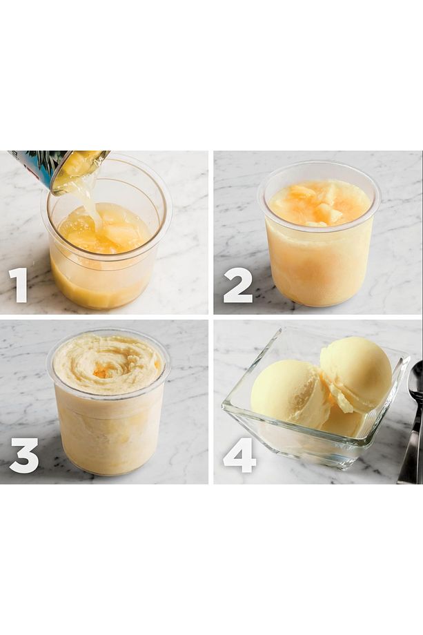 Ice Cream Maker - DONDURMA MAKİNESİ, Milkshake, Gelato, BPA İçermez, Sorbe, Parçacıklı Karışım - 2