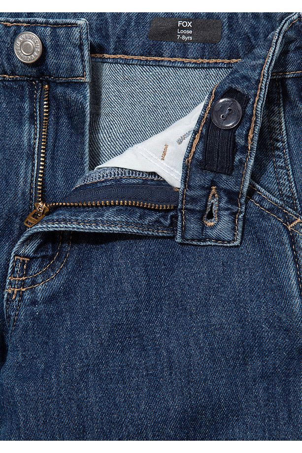 Fox Mv91 Street Koyu Denim Jean Pantolon 6011191-88234 - 5