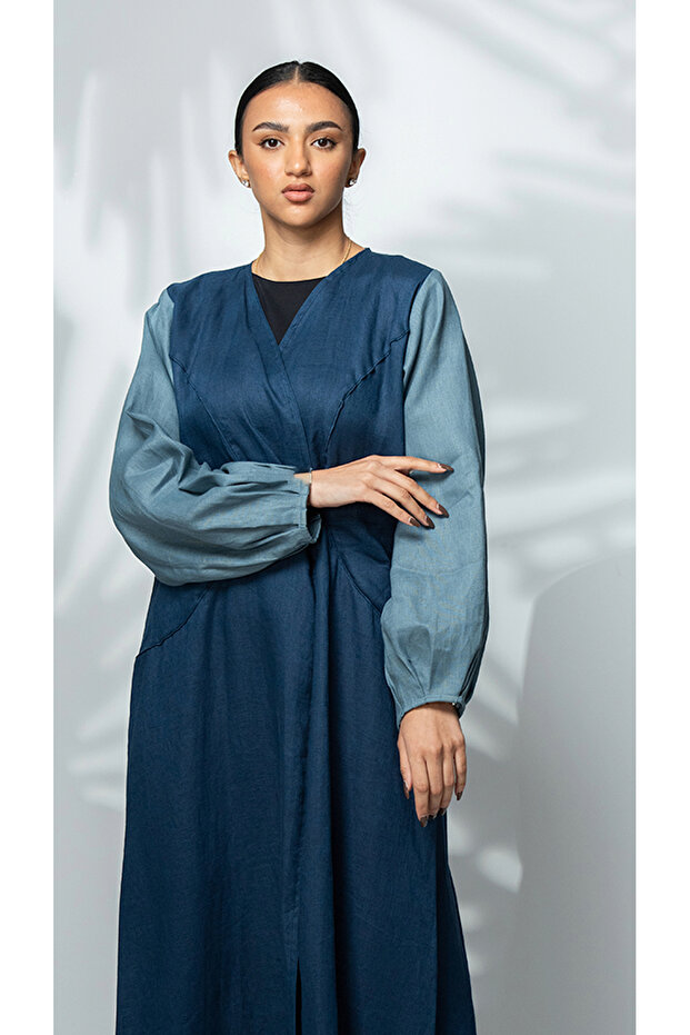 Environmentally friendly beach abaya - 2