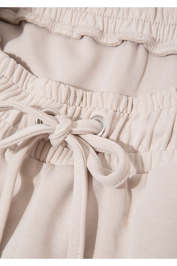 Lux Touch TENCEL TM Modal Bej Eşofman Altı 1600453-34531 - 6