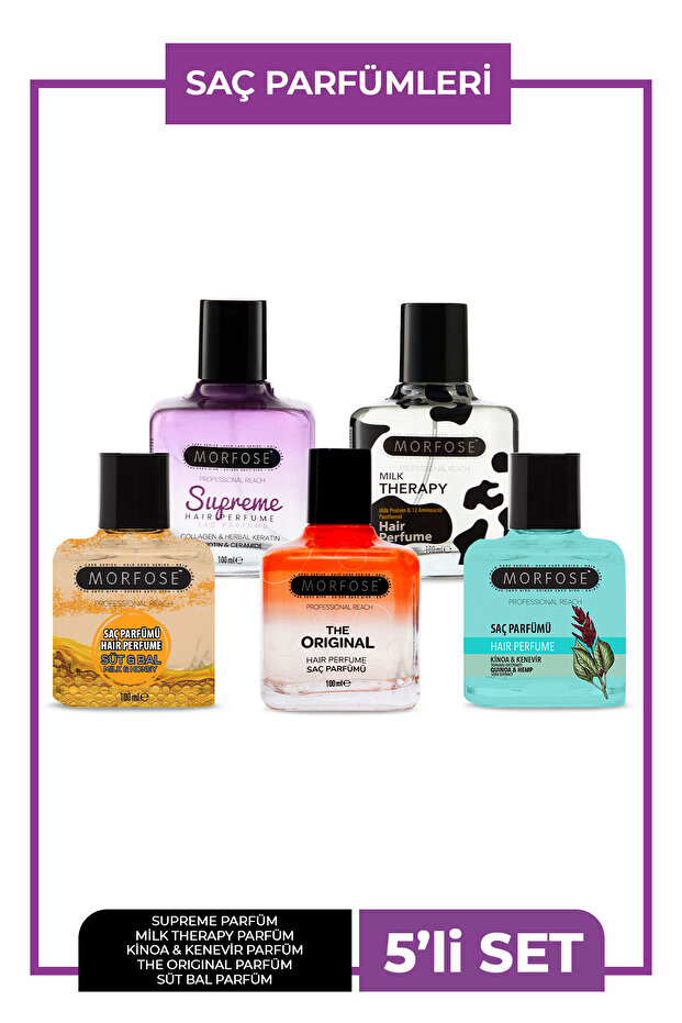 5'li Saç Parfümü Seti - 1