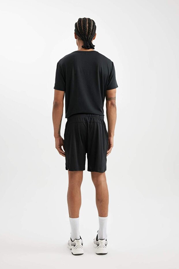 DeFactoFit Standart Fit Normal Kesim Sporcu Kısa Paça Şort C9176AX24AU - 8