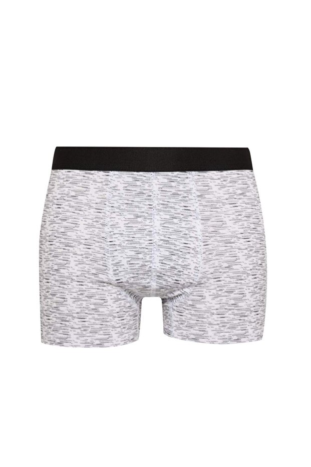 Regular Fit Çizgili 3lü Boxer E0033AX24CW - 5