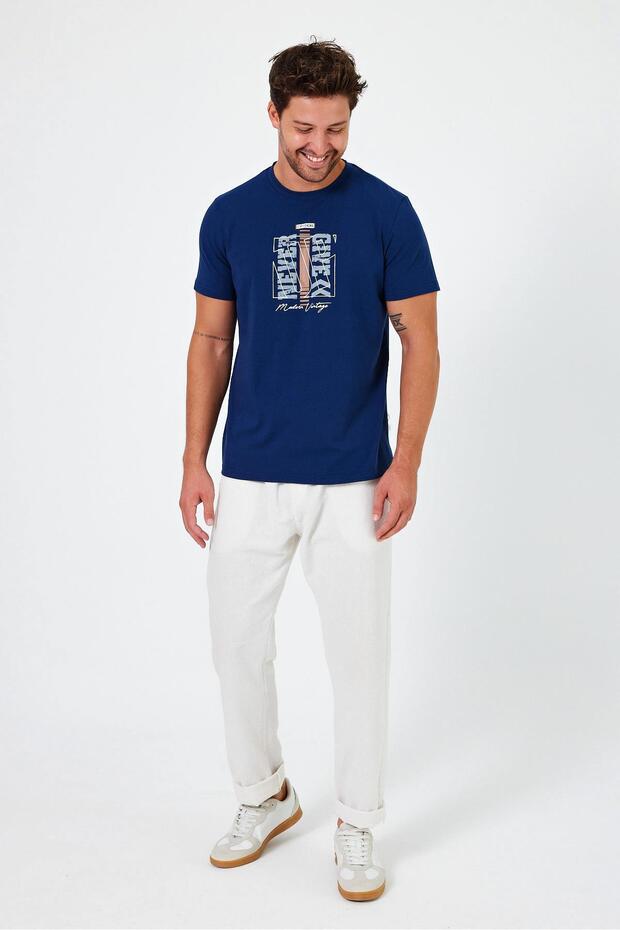 Printed Regular Fit T-Shirt (E24-00213)