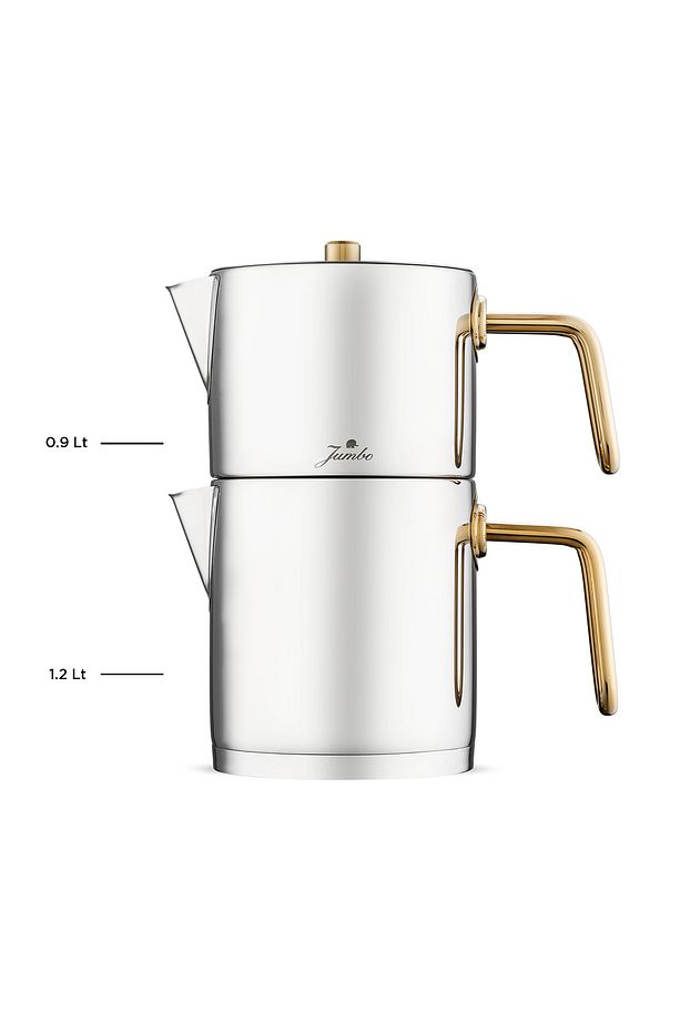 Metalix Midi Çaydanlık Titanyum Gold - 5