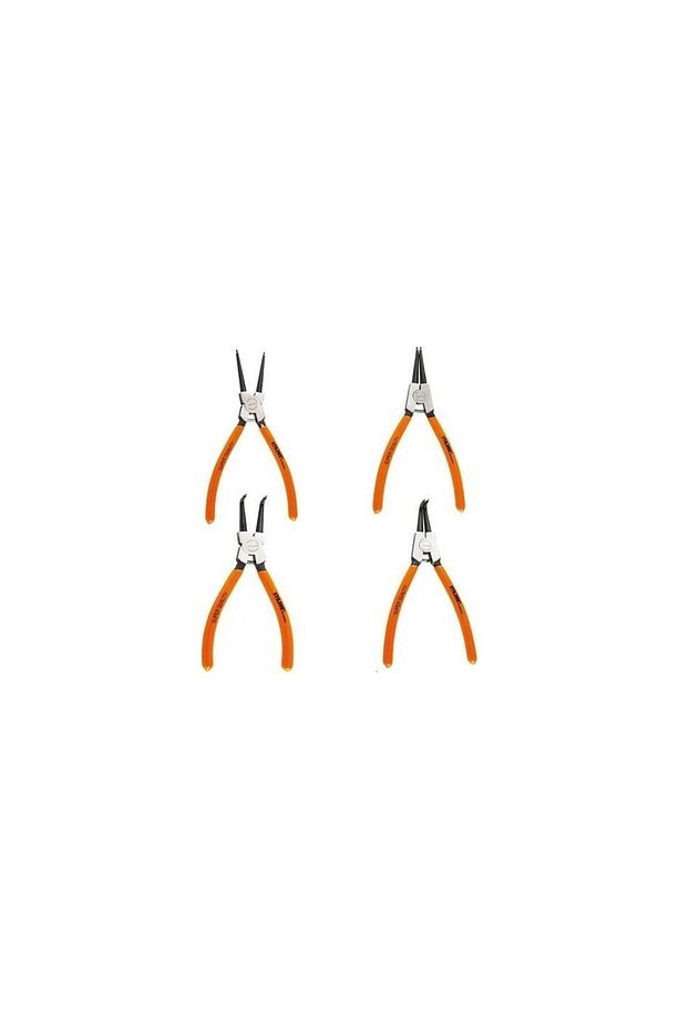 New Sekman Pensesi Seti 4 Adet 4'lü Set Segman 180 mm Profesyonel Ürün Tam Set Kaliteli Takım - 1