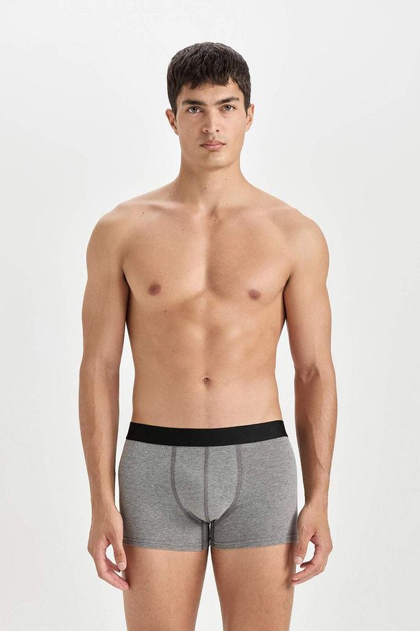Regular Fit Baskılı 3lü Boxer D7515AX24AU - 5