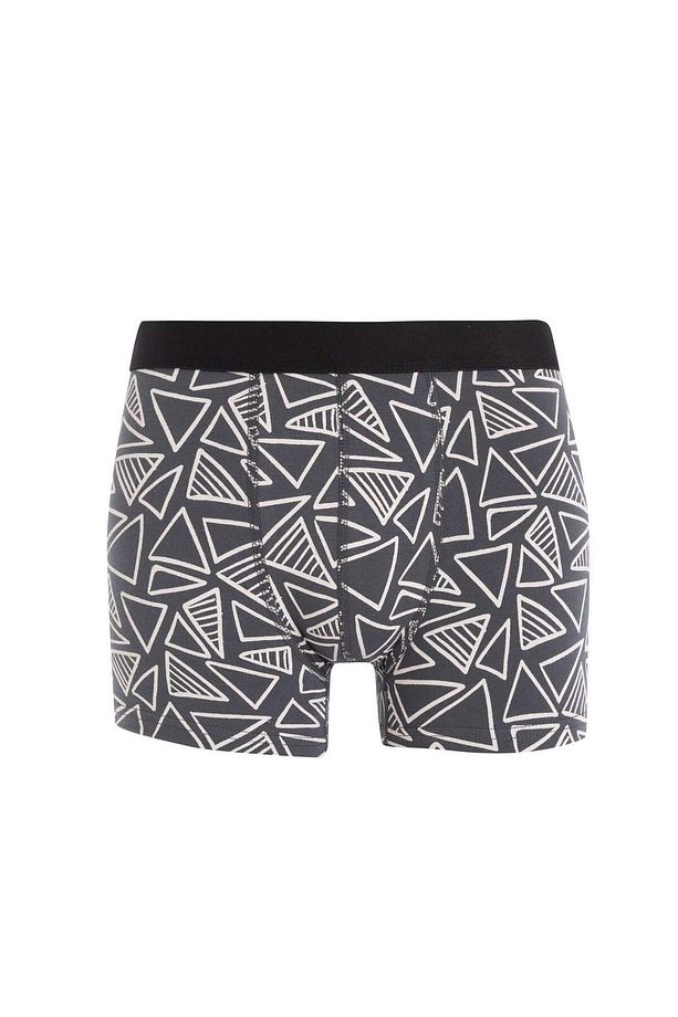 Regular Fit Baskılı 3lü Boxer D7515AX24AU - 6