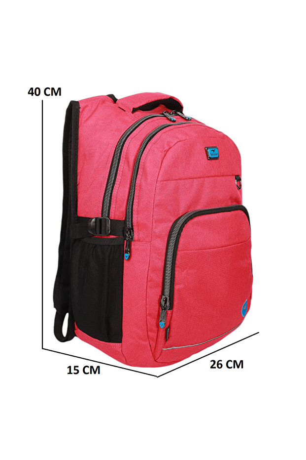 2236 School Backpack Red - 2