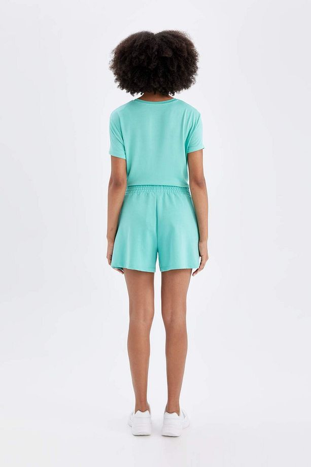 DeFactoFit Oversize Geniş Kalıp Kısa Paça Sporcu Şort C6135AX24HS - 7