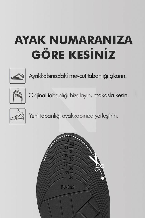 BU03 - 7 cm Boy Uzatıcı Tabanlık | Gizli Topuk Yükseltici Gelişmiş Özel Kademeli Unisex Boy Uzatan - 7