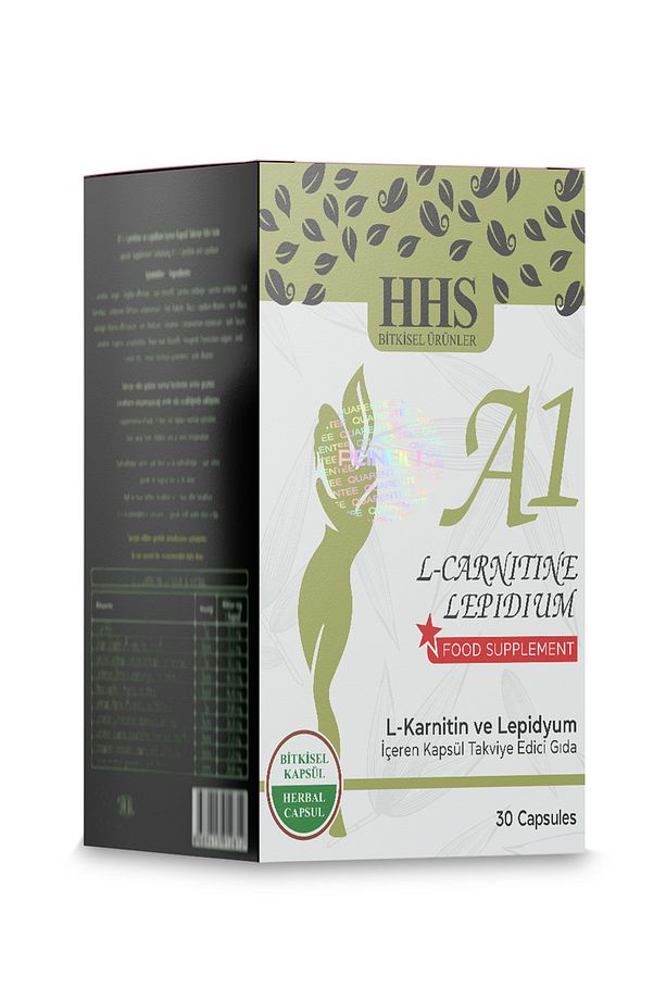 Hhs Bitkisel Ürün A1 L-carnitine Lepidium Bitkisel Diyet Kapsül 30'lu - 4