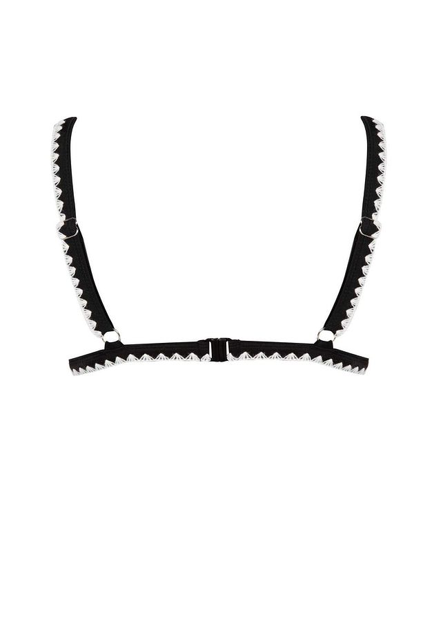 Regular Fit Nakışlı Bikini Üstü-Fall in Love C3202AX24HS - 7