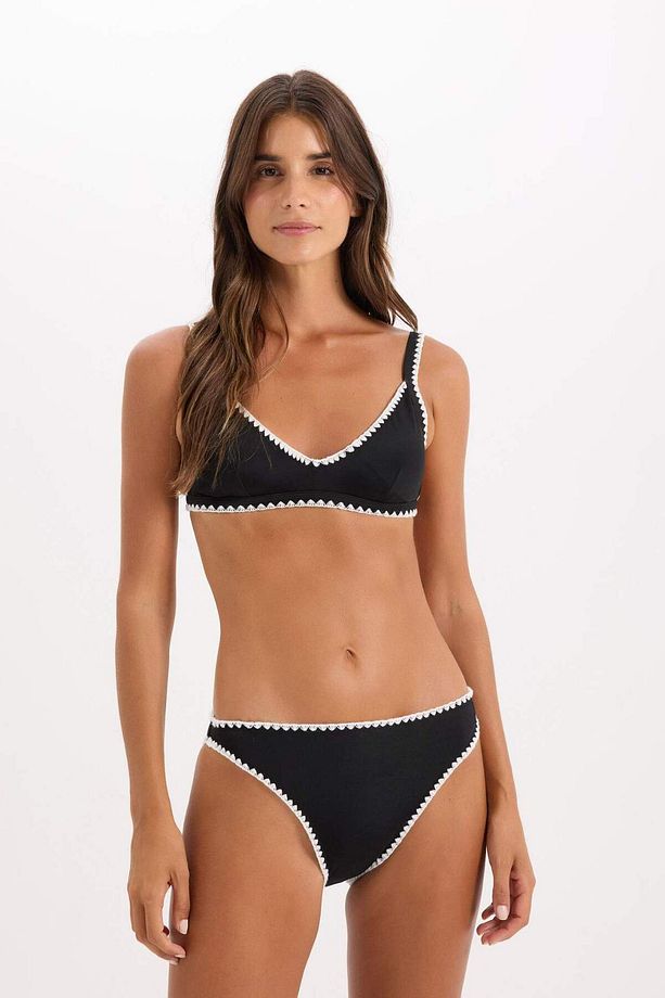 Regular Fit Nakışlı Bikini Altı-Fall in Love C3203AX24HS - 3