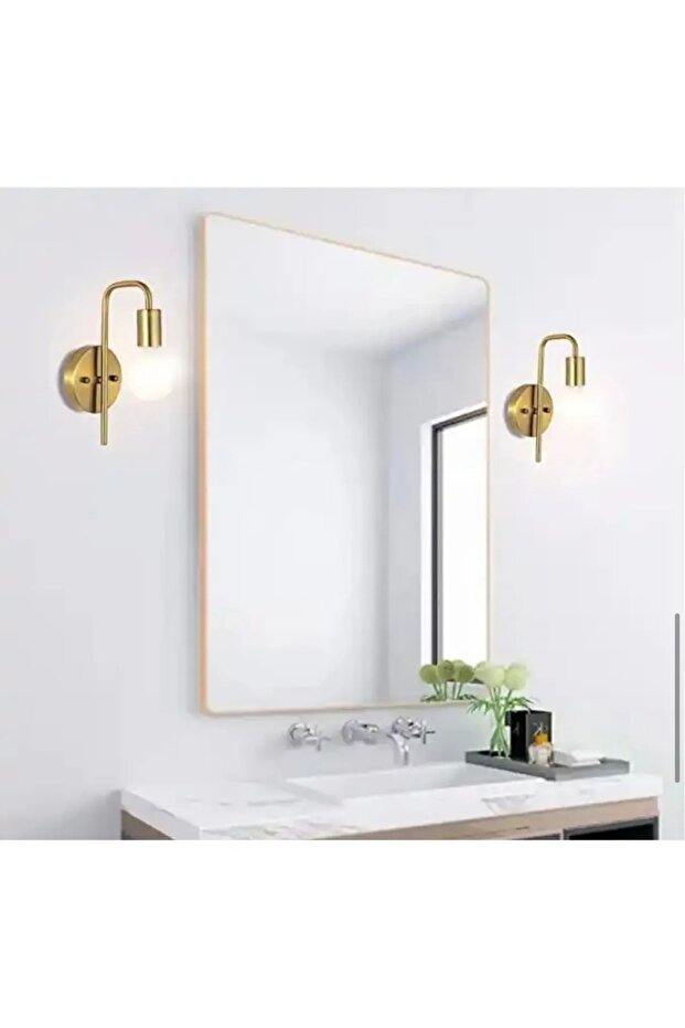 Tuana Gold Boyalı 2li Aplik - 1