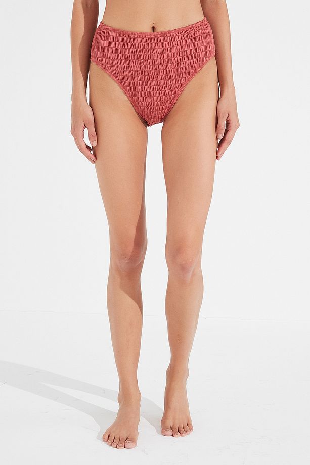 Pembe Ruby High Vintage Bikini Altı - 1